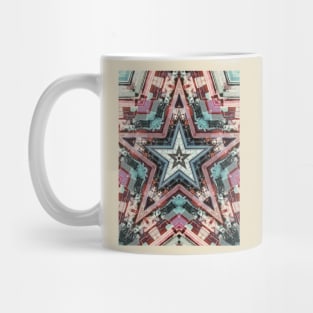 Red Green Blue Star Mug